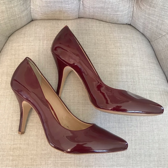ARTURO CHIANG | Burgundy Patent Leather Pump Size 10M - Picture 7 of 14